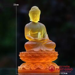 tuong phat duoc su luu ly cao 22cm vat pham phat giao la boi 5