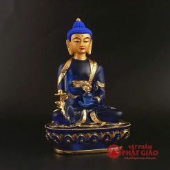 tuong phat duoc su luu ly ngoi kieu mat tong cao 29cm vat pham phat giao la boi 3