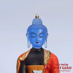 Tượng Phật Dược Sư Lưu Ly Vẽ Màu Cao Cấp, Mẫu Mật Tông, Cao 10cm, 18cm 3 tuong phat duoc su luu ly ve mau cao cap mau mat tong cao 10cm 18cm vat pham phat giao la boi 6