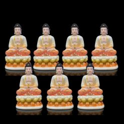 Tượng Phật Dược Sư Ngồi Đài Sen Sơn Họa Tiết, Chất Liệu Bột Đá, Cao 40cm, 48cm 7 tuong phat duoc su ngoi dai sen son hoa tiet chat lieu bot da cao 40cm 48cm vat pham phat giao la boi 7