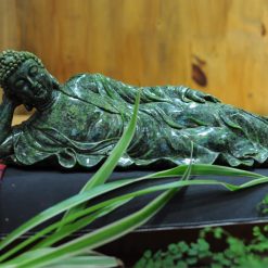 Tượng Phật nằm thiền đá xanh TP000049 3 Tượng Phật nằm thiền đá xanh TP000049