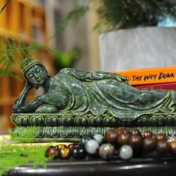 Tượng Phật nằm thiền đá xanh TP000049 4 Tượng Phật nằm thiền đá xanh TP000049