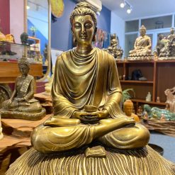 Tượng Phật Thích Ca ngồi thiền trên cỏ Kusa TP000002