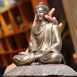 Tượng Phật Thích Ca ngồi thiền trên cỏ Kusa TP000002