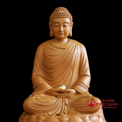 tuong phat thich ca tinh tam ngoi dai sen bang go long nao cao 30cm 40cm 48cm 65cm vat pham phat giao la boi 4