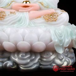 tuong phat thich ca tinh tam ngoi non nuoc bot da cam thach cao 48cm vat pham phat giao la boi 9