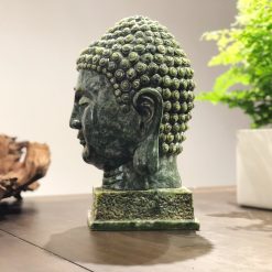 Tượng Phật Thủ Bột Đá Xanh Composite TP000092 2 Tượng Phật thủ đá xanh TP000092