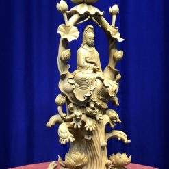 Tượng Quan Âm Bồ Tát Bằng Gỗ - Tượng Quan Âm Bồ Tát Liên Hương