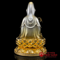 tuong quan am bo tat ngoi dai sen bang dong men co son bac an bao cao 30cm 40cm 48cm 65cm vat pham phat giao la boi 4