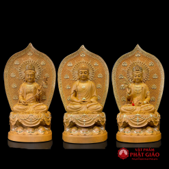 tuong quan am bo tat ngoi dai sen bang go long nao cao 48cm tong la de 65cm vat pham phat giao la boi 2