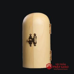 Tượng Quan Âm Đồng Tử, Chất Liệu Gỗ Hoàng Dương, Cao 10cm 2 tuong quan am dong tu go hoang duong cao 10cm vat pham phat giao la boi 3