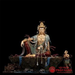 tuong quan am tu tai bang dong mau co kim cao 48cm vat pham phat giao la boi 2