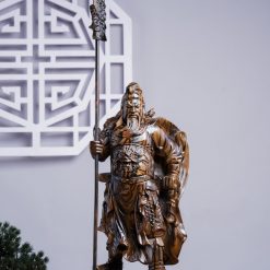 Tượng Quan Công gỗ mun hoa cao 50cm 2 Tượng Quan Công gỗ mun hoa cao 50cm