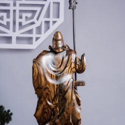 Tượng Quan Công gỗ mun hoa cao 50cm 7 Tượng Quan Công gỗ mun hoa cao 50cm