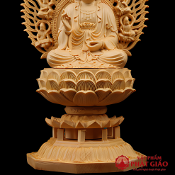 tuong quan the am ngoi go bach la de cao 28cm vat pham phat giao la boi 4