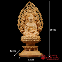 tuong quan the am ngoi go bach la de cao 28cm vat pham phat giao la boi 5