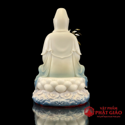 tuong ta ba tam thanh ngoi non nuoc bang bot da son phu quy cao 30cm 40cm 48cm vat pham phat giao la boi 15