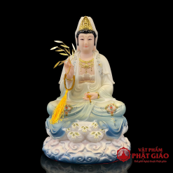 tuong ta ba tam thanh ngoi non nuoc bang bot da son phu quy cao 30cm 40cm 48cm vat pham phat giao la boi 5