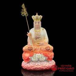 tuong ta ba tam thanh ngoi non nuoc mau do bang bot da son phu quy cao 30cm 40cm 48cm vat pham phat giao la boi 3