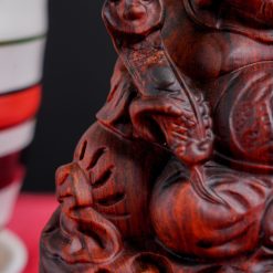 Tượng thần tài mini gỗ trắc SP7603