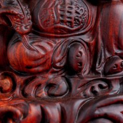 Tượng thần tài mini gỗ trắc SP7603