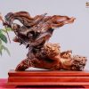 Tượng Đạt Ma gỗ cẩm SP7591