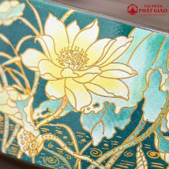 Lư Đốt Trầm Gốm Sứ Hoa Văn Hoa Sen, Kích Thước 9.5cmx10cm 4 18797524137 890965659