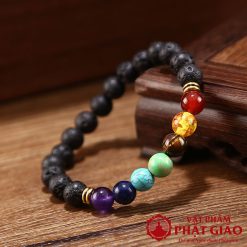 Chuỗi Vòng Tay Thất Châu Tinh Đá Núi Lửa, Cỡ 8mm 3 346055925 2834677913331701 6713262142466243188 n