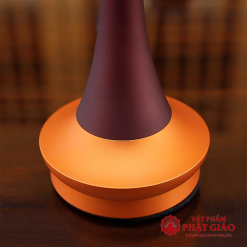 Đèn Cầu Hoa Sen Nắp Ô Lưu Ly Thân Hợp Kim Đồng, Nhiều Kích Thước 7 7 23