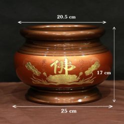 Bat Huong Hoa Sen Chu Phat Dong Do Duong Kinh 15cm 18cm 20.5 cm 4