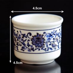 Bo 3 Chen Nuoc Bang Su Trang Hoa Sen Xanh 3