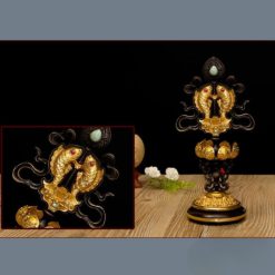 Bộ Tám Cát Tường Bằng Đồng, Cao 21cm 4 Bo Tam Cat Tuong Bang Dong Cao 21cm 12