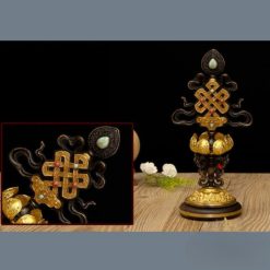 Bộ Tám Cát Tường Bằng Đồng, Cao 21cm 7 Bo Tam Cat Tuong Bang Dong Cao 21cm 9