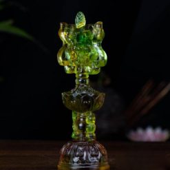 Bộ Tám Cát Tường Lưu Ly, Cao 18cm 4 Bo Tam Cat Tuong Luu Ly Cao 18cm 1