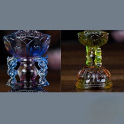 Bộ Tám Cát Tường Lưu Ly, Cao 18cm 7 Bo Tam Cat Tuong Luu Ly Cao 18cm 11