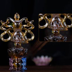 Bộ Tám Cát Tường Lưu Ly, Cao 18cm 6 Bo Tam Cat Tuong Luu Ly Cao 18cm 12