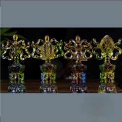 Bộ Tám Cát Tường Lưu Ly, Cao 18cm 5 Bo Tam Cat Tuong Luu Ly Cao 18cm 13