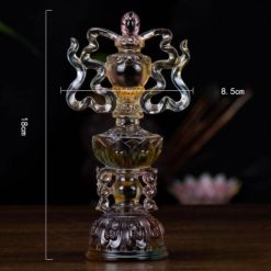 Bộ Tám Cát Tường Lưu Ly, Cao 18cm 3 Bo Tam Cat Tuong Luu Ly Cao 18cm 2