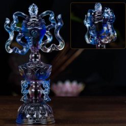 Bộ Tám Cát Tường Lưu Ly, Cao 18cm 13 Bo Tam Cat Tuong Luu Ly Cao 18cm 5