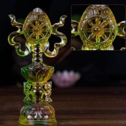 Bộ Tám Cát Tường Lưu Ly, Cao 18cm 10 Bo Tam Cat Tuong Luu Ly Cao 18cm 8