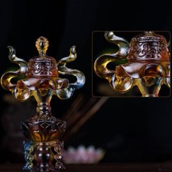 Bộ Tám Cát Tường Lưu Ly, Cao 18cm 9 Bo Tam Cat Tuong Luu Ly Cao 18cm 9