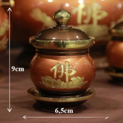 Chen Hoa Sen Chu Phat Chat Lieu Dong Do Nhieu Kich Co 1