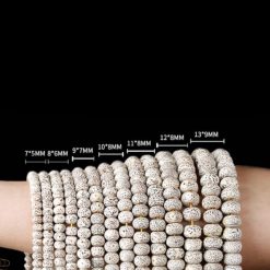 Chuỗi 108 Hạt Bồ Đề Tinh Nguyệt Hạt Cái Vàng, Cỡ 6mm, 7mm, 9mm 5 Chuoi 108 Hat Bo De Tinh Nguyet Hat Cai Vang Co 6mm 7mm 9mm 3