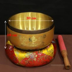 Chuong Dong Vang Day In Tam Kinh Duong Kinh 30cm 1