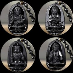 Day Chuyen Hinh Duc A Di Da Da Ngoc Obsidian 1