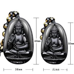 Day Chuyen Hinh Duc A Di Da Da Ngoc Obsidian 2