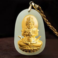 Day Chuyen Mat Hinh Dai Nhat Nhu Lai Dat Vang 24k 3