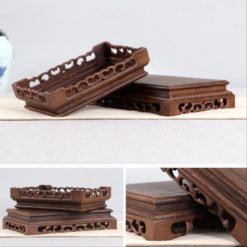 Đế Gỗ Gụ Chữ Nhật, Nhiều Cỡ 4 De Go Gu Chu Nhat Nhieu Co 4