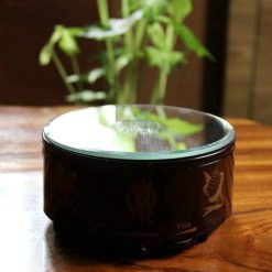 Đế Led 7 Mầu Tám Cát Tường Xoay, Kiêm Máy Niệm Phật 11.4cm 2 De Led 7 Mau Tam Cat Tuong Xoay Kiem May Niem Phat 11.4cm 6