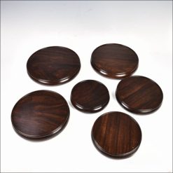 Đế Tròn Cao Cấp Bằng Gỗ Màu Nâu (Nhiều Kích Thước) 1 De Tron Cao Cap Bang Go Mau Nau Nhieu Kich Thuoc 2